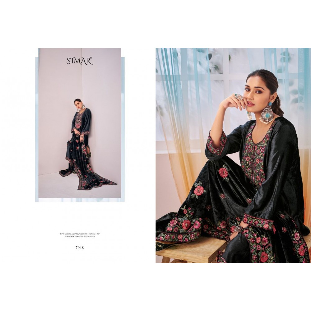 SIMAR VELVET DREAMS VELVET MUMTAZ  (Winter Collection)