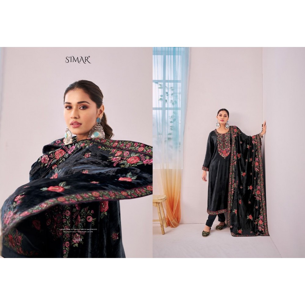 SIMAR VELVET DREAMS VELVET MUMTAZ  (Winter Collection)