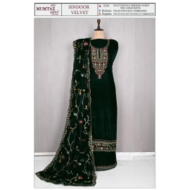 SINDOOR VELVET MUMTAZ ARTS (winter Collection)
