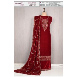 SINDOOR VELVET MUMTAZ ARTS (winter Collection)