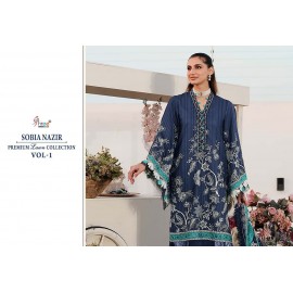 SOBIA NAZIR PREMIUM LAWN COLLETION VOL 1 SHREE (Chiffon Dupatta)