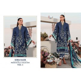 SOBIA NAZIR PREMIUM LAWN COLLETION VOL 1 SHREE (Chiffon Dupatta)