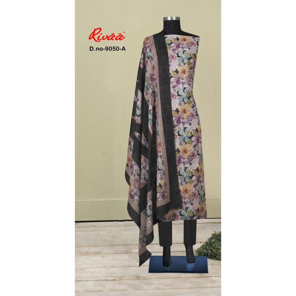SONERI SKD 9050  (Cotton Dupatta)