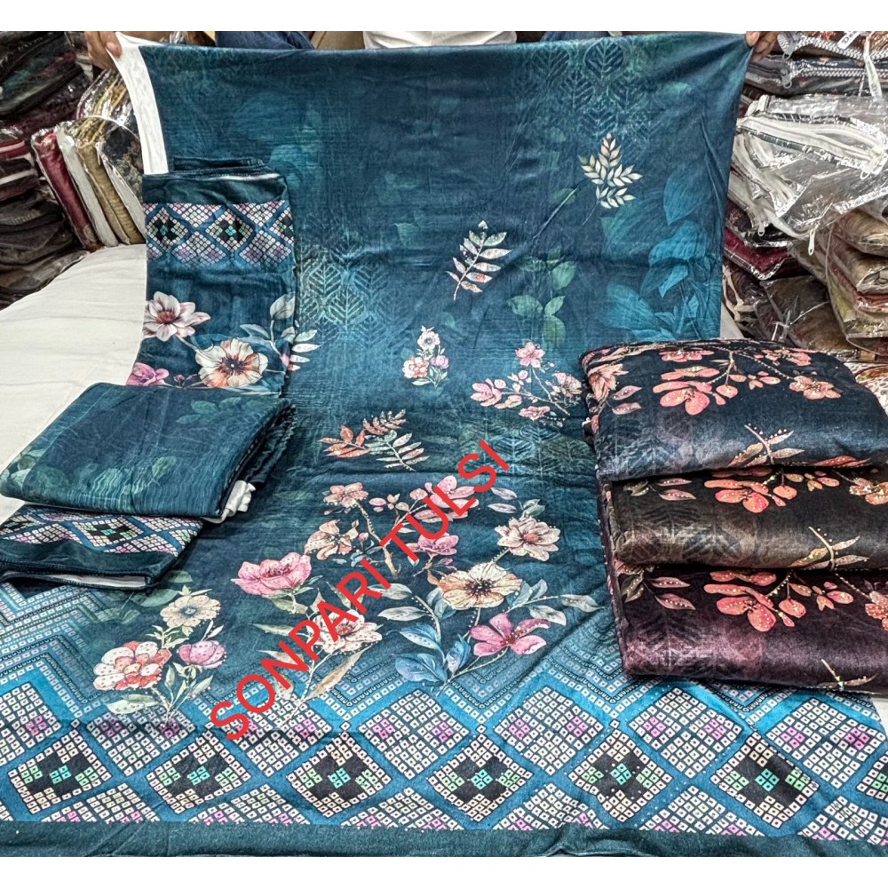 SONPARI TULSI VELVET 3  (Winter Collection) SONPARI TULSI VELVET 3  (Winter Collection)