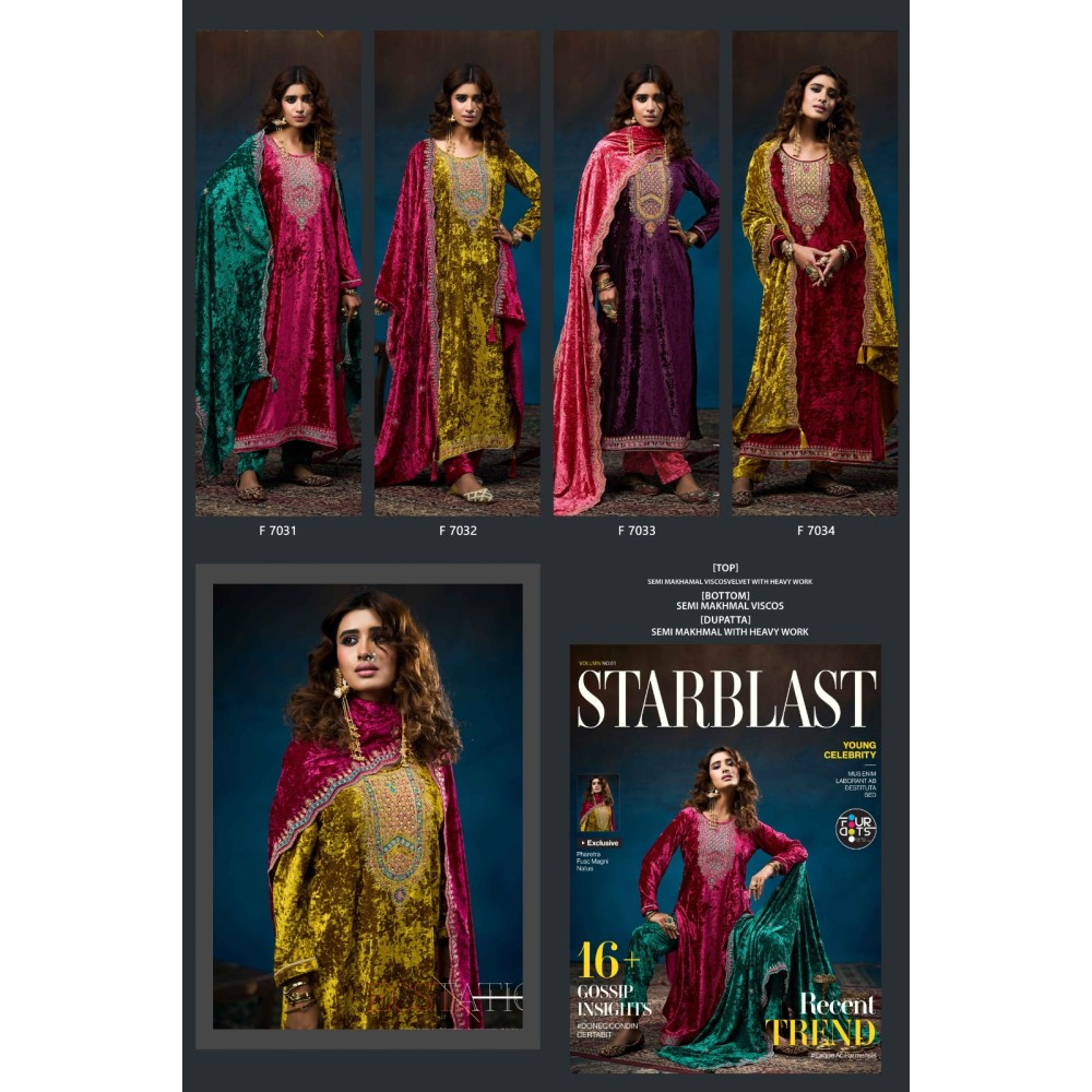 STARBLAST VELVET FOURDOTS (winter Collection)