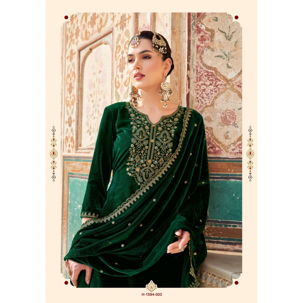 SUHAAG VELVET ALOK SUITS (Winter Collection)