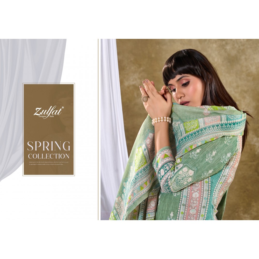 SUMMER SWAG ZULFAT (Cotton Dupatta)