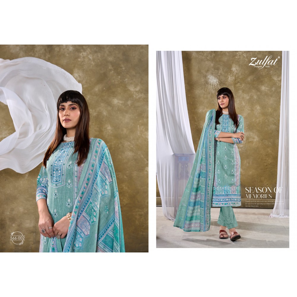 SUMMER SWAG ZULFAT (Cotton Dupatta)