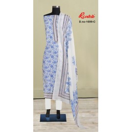 SUNAINA 1699 SKD  (Cotton Dupatta)