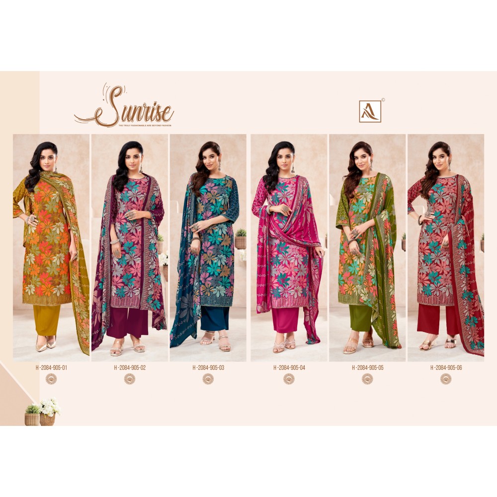 SUNRISE ALOK SUITS (Winter Collection)