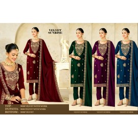 SUNRISE VELVET (Winter Collection)