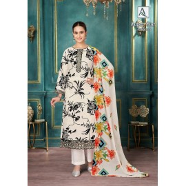SUPER STAR 5 ALOK SUITS (Cotton Dupatta)