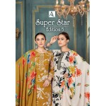 SUPER STAR 5 ALOK SUITS (Cotton Dupatta)