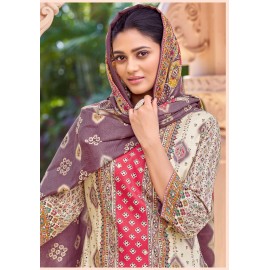 SURMAI 2 ALOK SUITS (Cotton Dupatta)