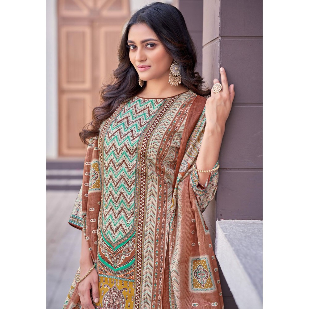 SURMAI ALOK SUITS (Cotton Dupatta)