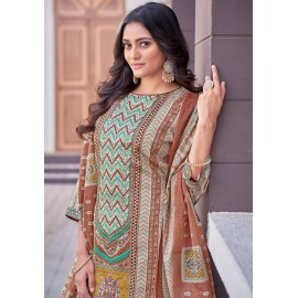 SURMAI ALOK SUITS (Cotton Dupatta)