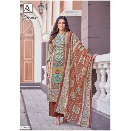 SURMAI ALOK SUITS (Cotton Dupatta)