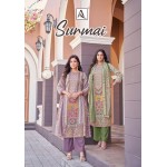 SURMAI ALOK SUITS (Cotton Dupatta)