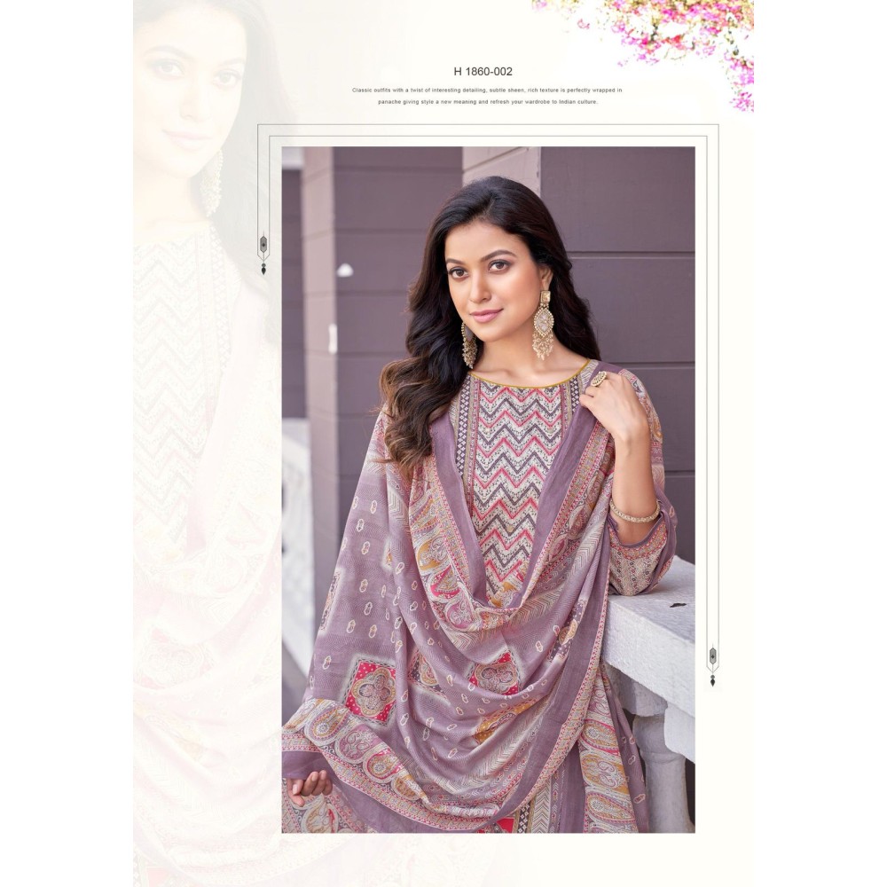 SURMAI ALOK SUITS (Cotton Dupatta)