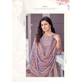 SURMAI ALOK SUITS (Cotton Dupatta)
