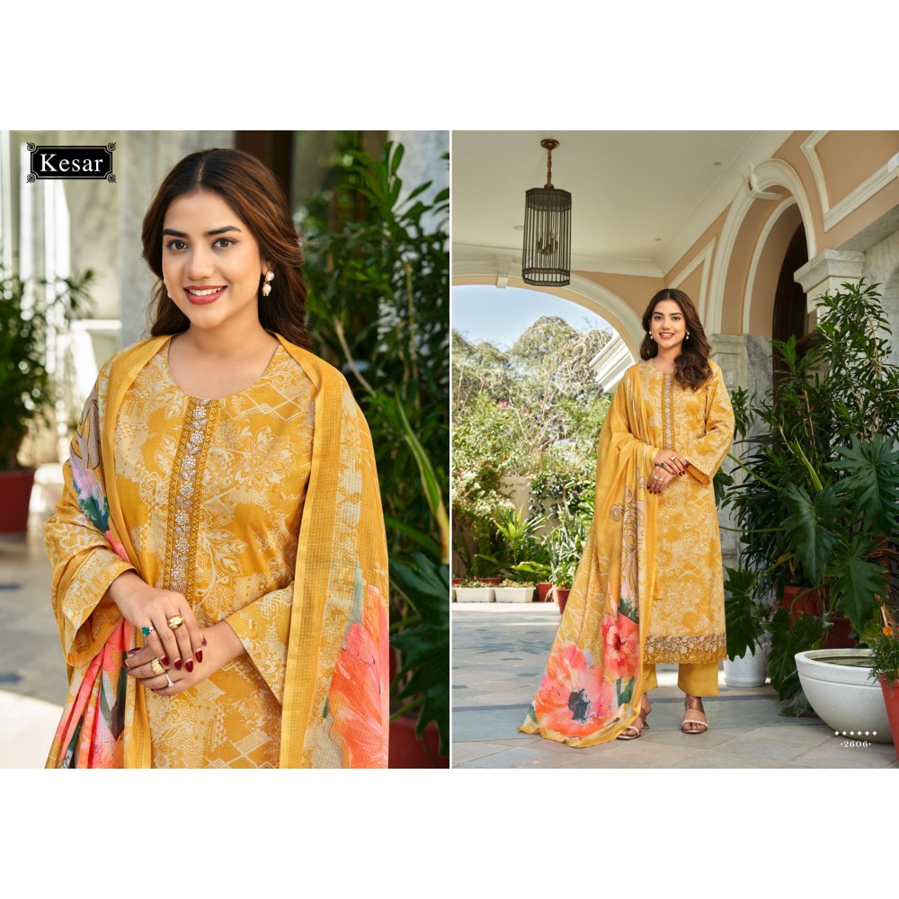 TAAPSEE KESAR  (Cotton Dupatta)