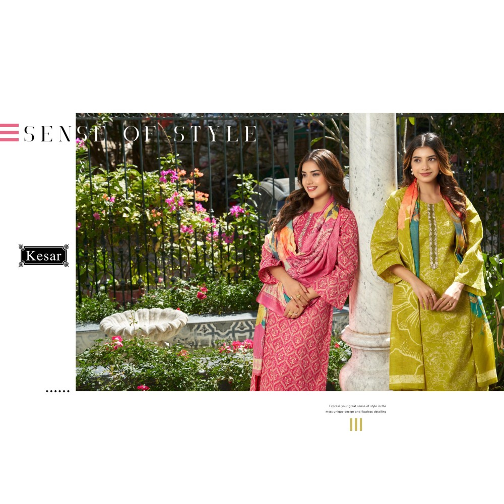 TAAPSEE KESAR  (Cotton Dupatta)
