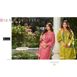 TAAPSEE KESAR  (Cotton Dupatta)