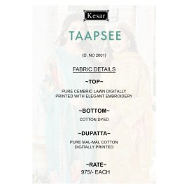 TAAPSEE KESAR  (Cotton Dupatta)