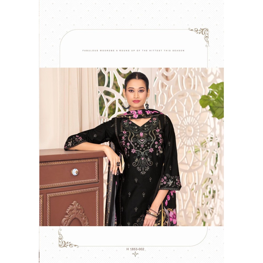 TABEER 19 ALOK SUITS (Cotton Dupatta)