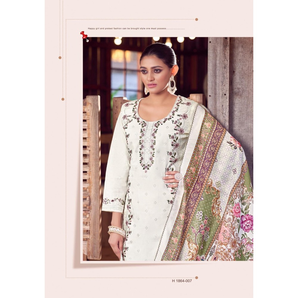 TABEER 20 ALOK SUITS (Cotton Dupatta)
