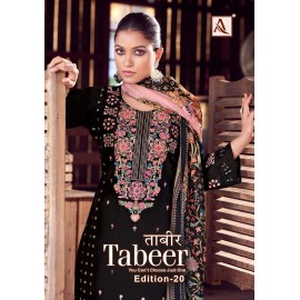 TABEER 20 ALOK SUITS (Cotton Dupatta)