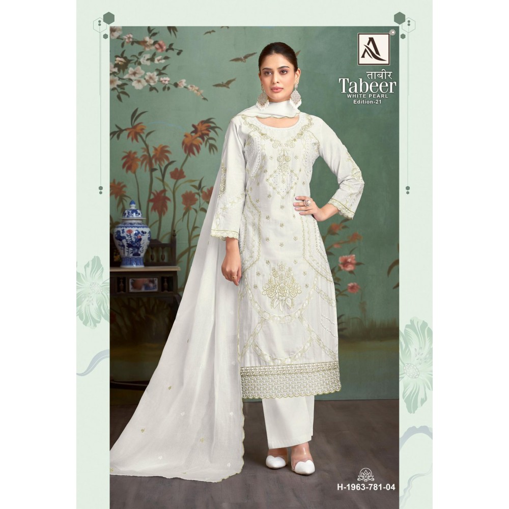 TABEER 21 ALOK SUITS (Cotton Dupatta)