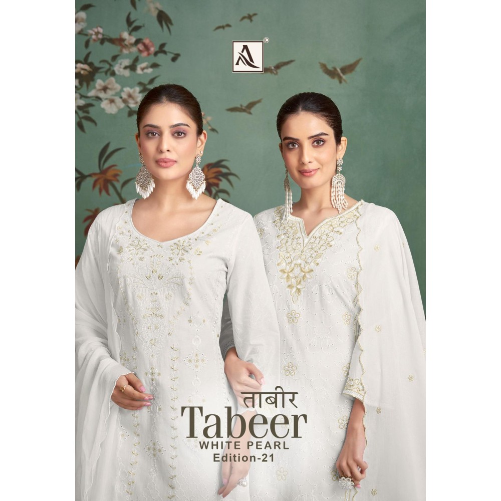 TABEER 21 ALOK SUITS (Cotton Dupatta)
