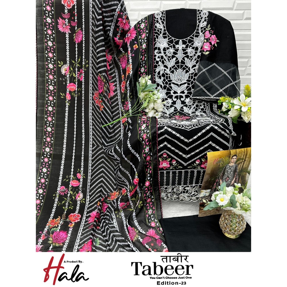 TABEER 23 HALA (Cotton Dupatta)