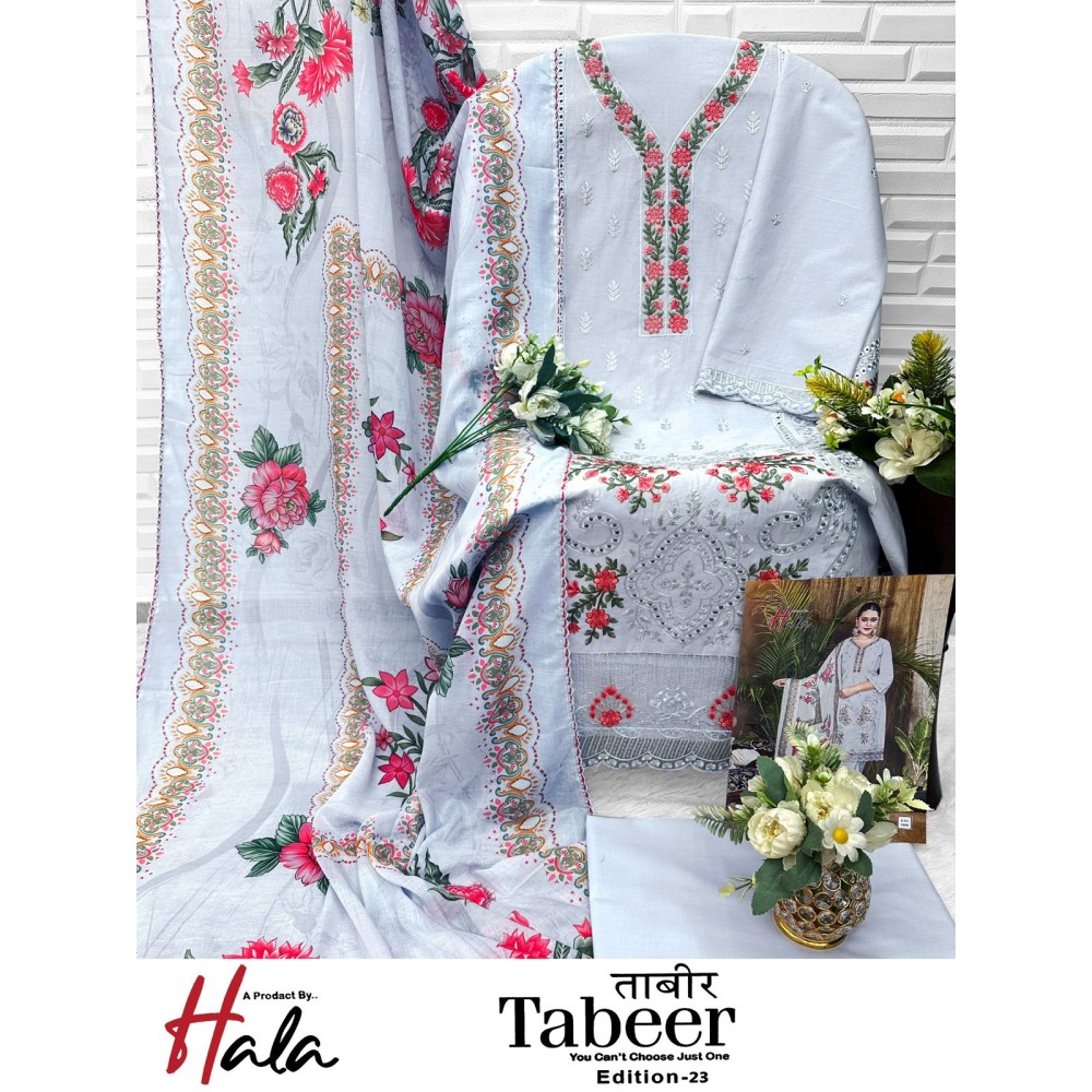 TABEER 23 HALA (Cotton Dupatta)