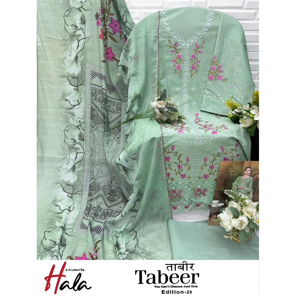TABEER 23 HALA (Cotton Dupatta)