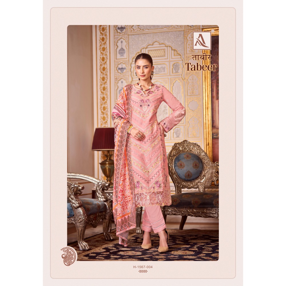 TABEER ALOK SUITS (Cotton Dupatta)