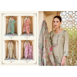 TABEER GOLD 3 ALOK SUITS (Cotton Dupatta)