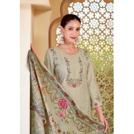 TABEER GOLD 3 ALOK SUITS (Cotton Dupatta)
