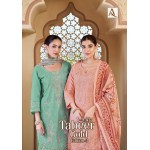 TABEER GOLD 3 ALOK SUITS (Cotton Dupatta)