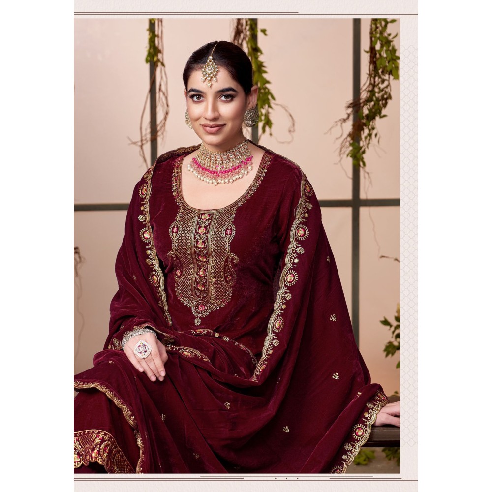 TAPASYA VELVET ALOK SUITS (Winter Collection)