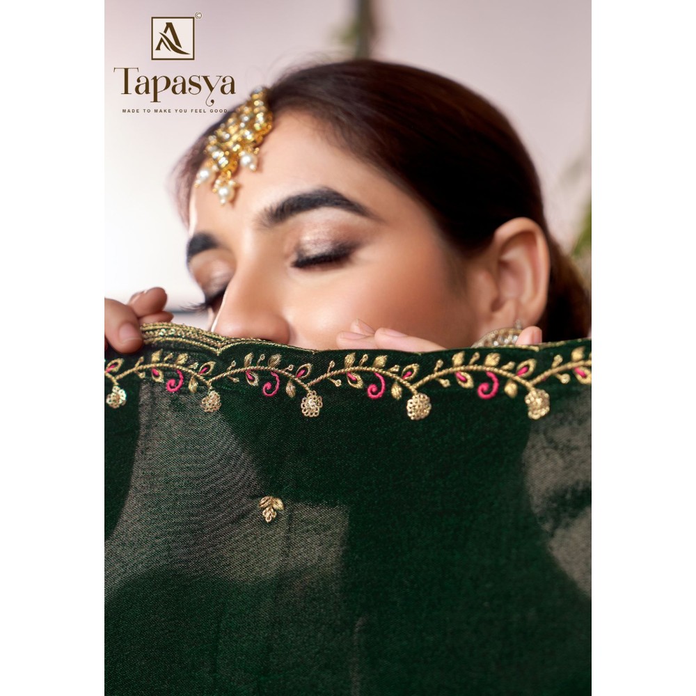 TAPASYA VELVET ALOK SUITS (Winter Collection)