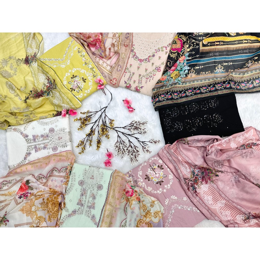TASKEEN VOL 3 JIHAN (Cotton Dupatta)