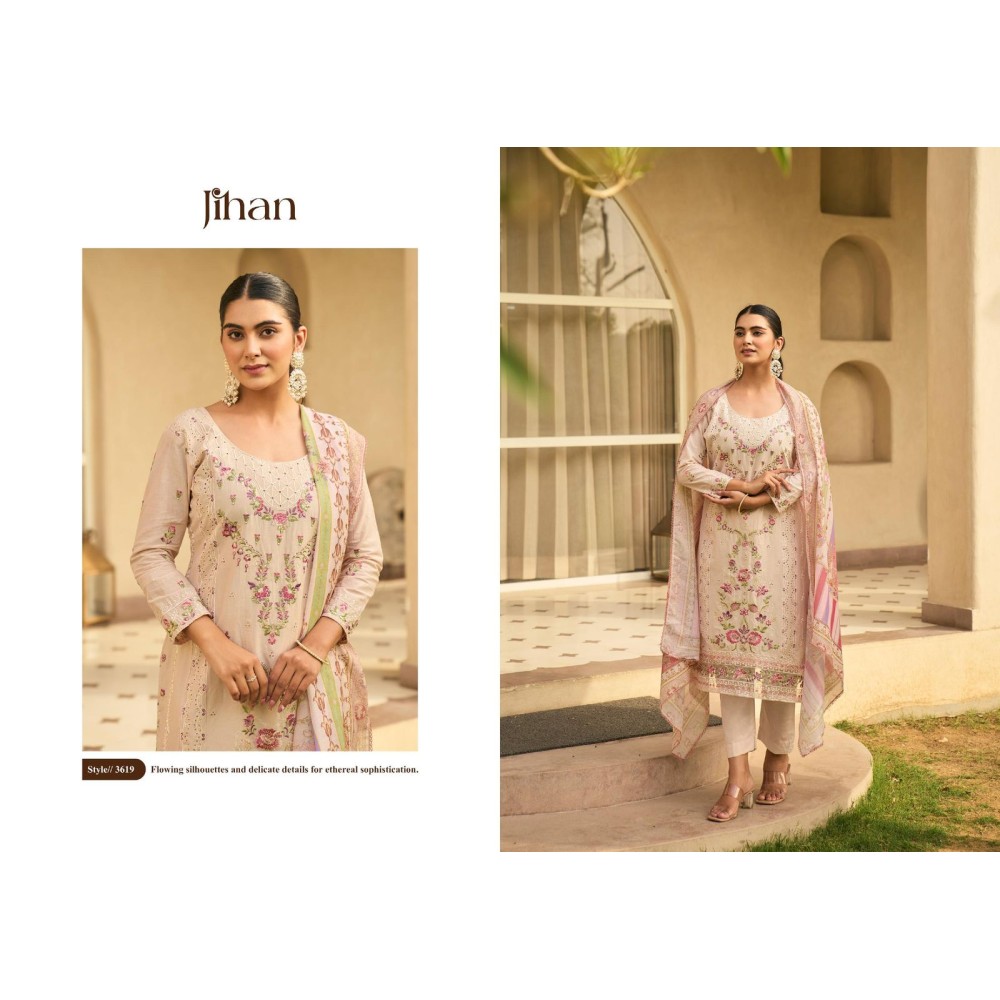 TASKEEN VOL 3 JIHAN (Cotton Dupatta)