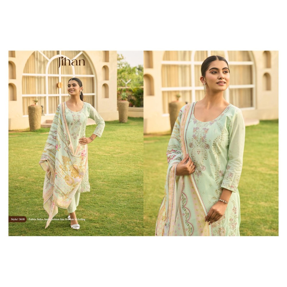 TASKEEN VOL 3 JIHAN (Cotton Dupatta)