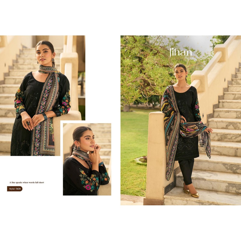TASKEEN VOL 3 JIHAN (Cotton Dupatta)