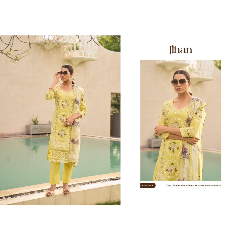 TASKEEN VOL 3 JIHAN (Cotton Dupatta)
