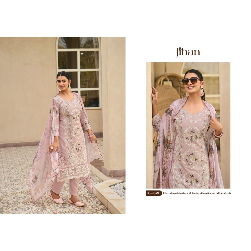 TASKEEN VOL 3 JIHAN (Cotton Dupatta)