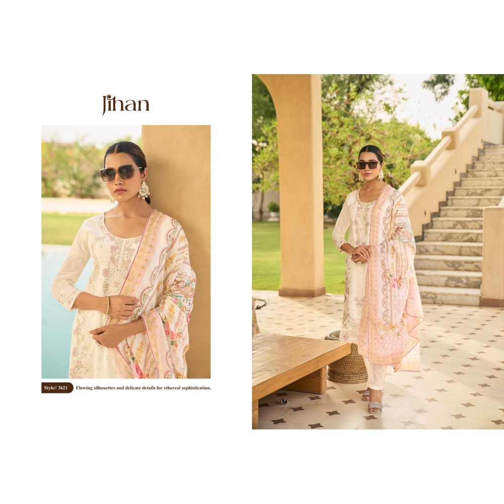 TASKEEN VOL 3 JIHAN (Cotton Dupatta)