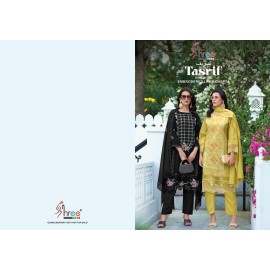 TASRIF PREMIUM EMBRODERD LAWN DUPPTA SHREE (Cotton Dupatta)
